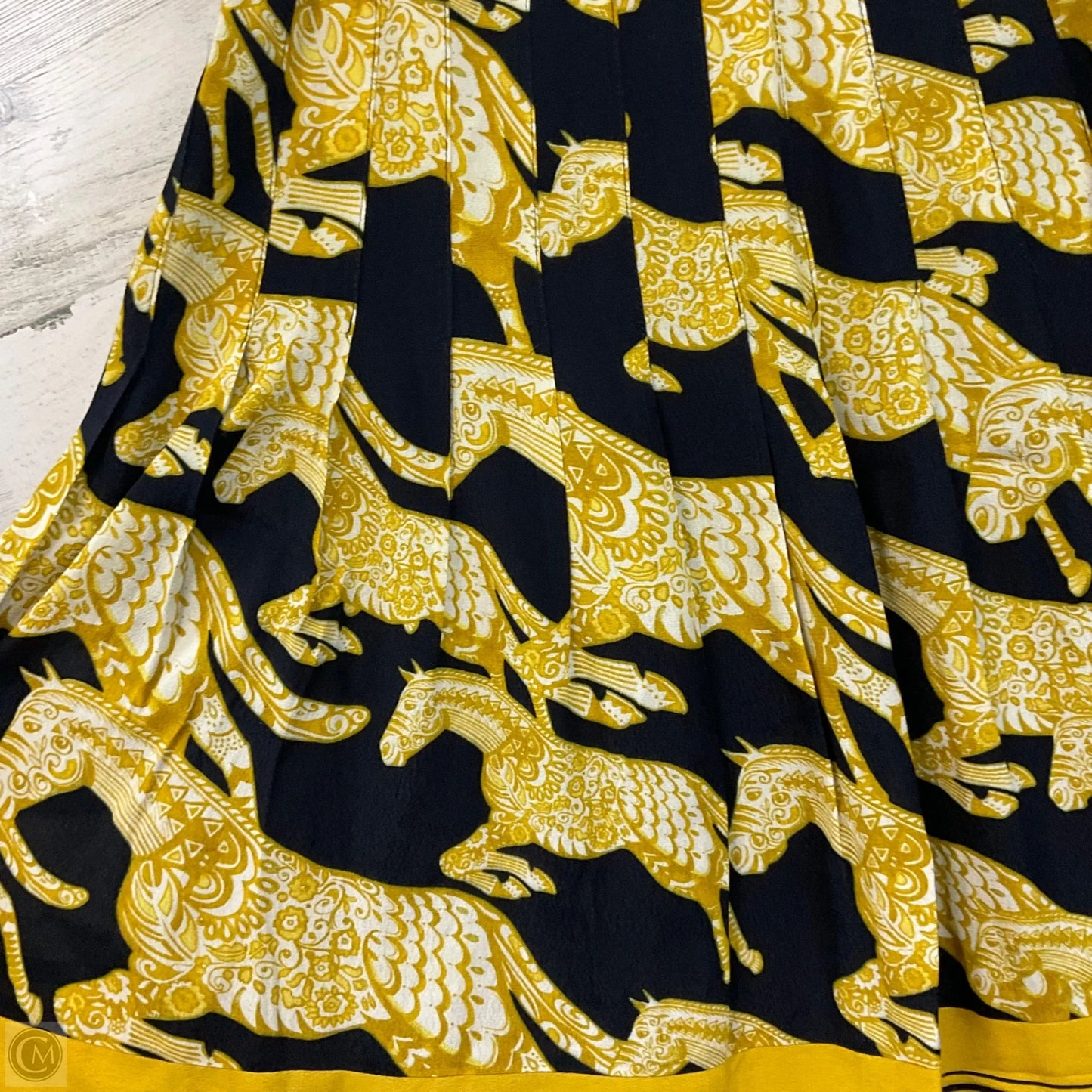 Skirt Mini & Short By Maeve In Yellow, Size: 8