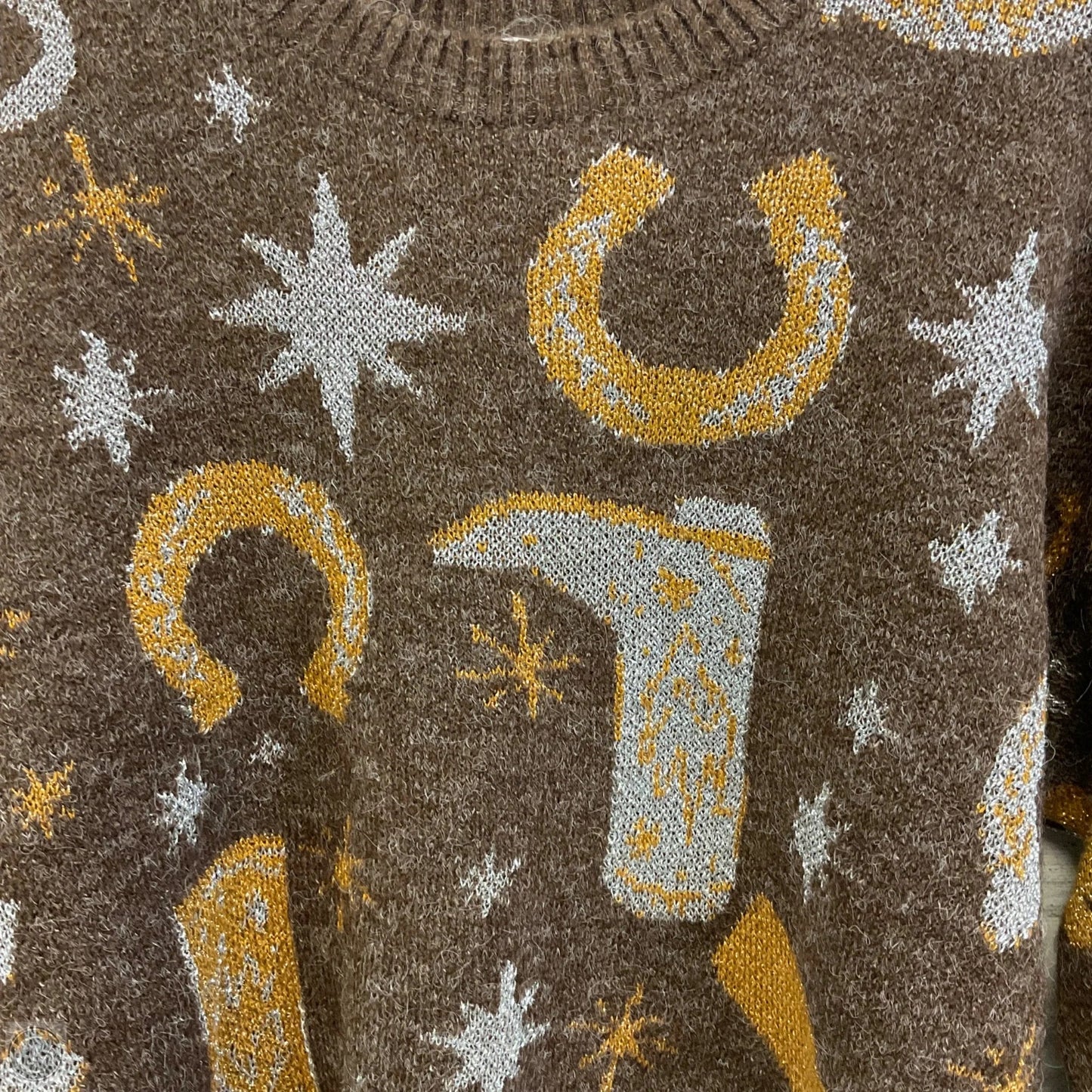 Sweater By Zara In Brown, Size: M