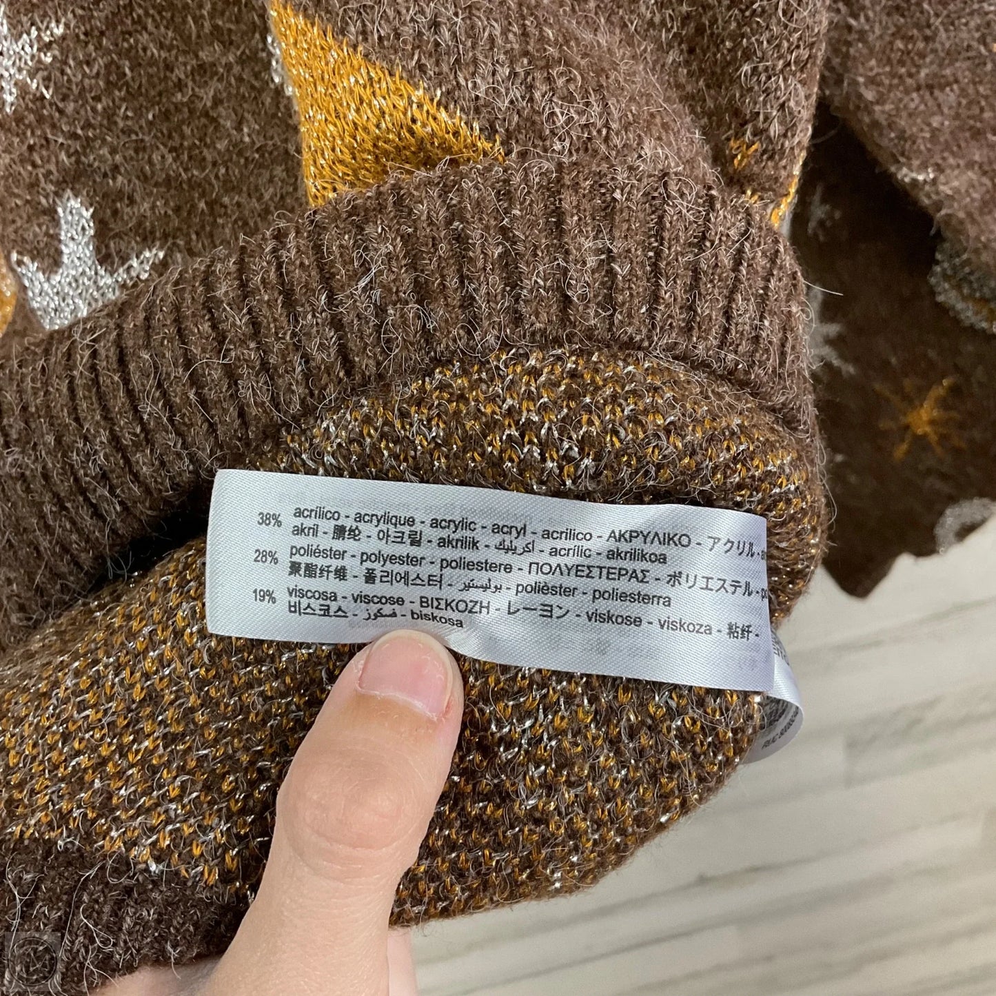 Sweater By Zara In Brown, Size: M