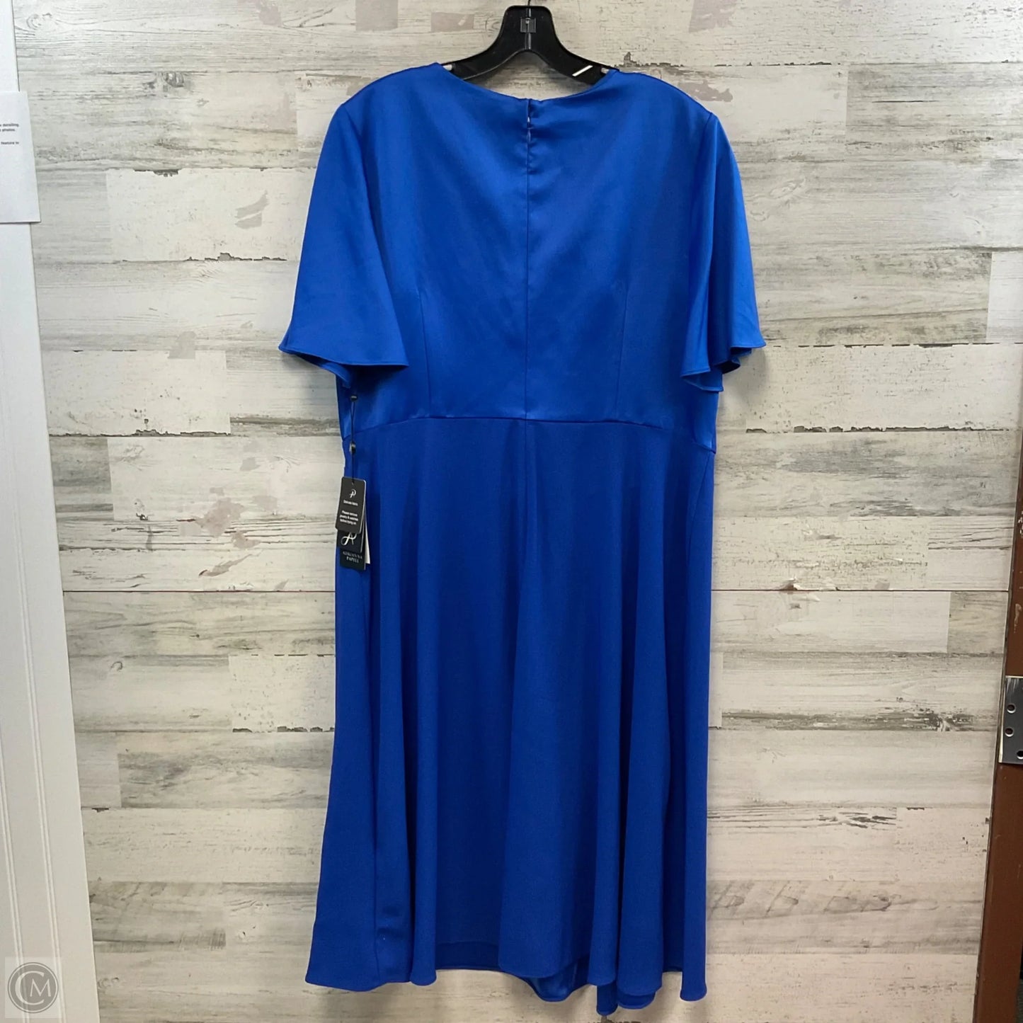 Dress Party Short By Adrianna Papell In Blue, Size: L