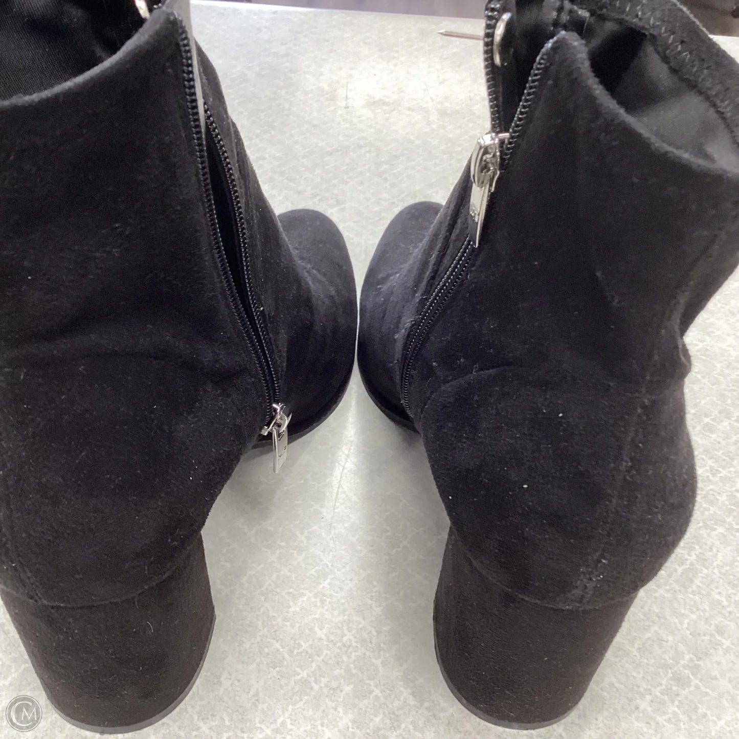 Boots Ankle Heels By Marc Fisher In Black, Size: 9.5