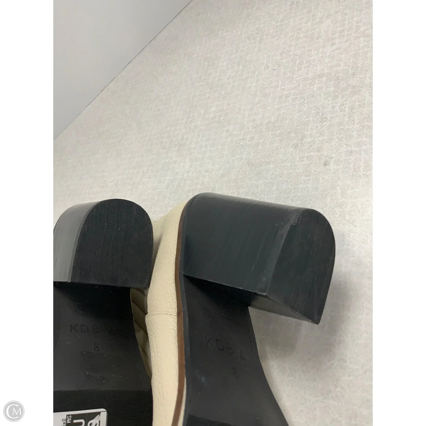 Boots Ankle Heels By Kelsi Dagger In Cream, Size: 8