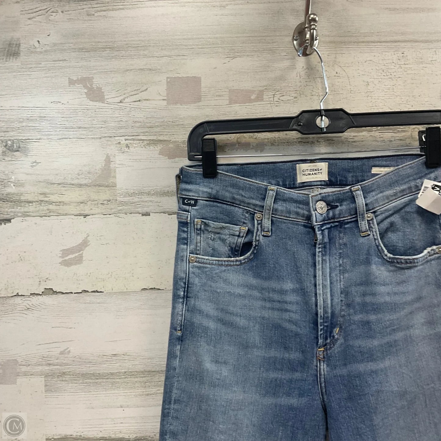 Jeans Flared By Citizens Of Humanity In Blue Denim, Size: 4