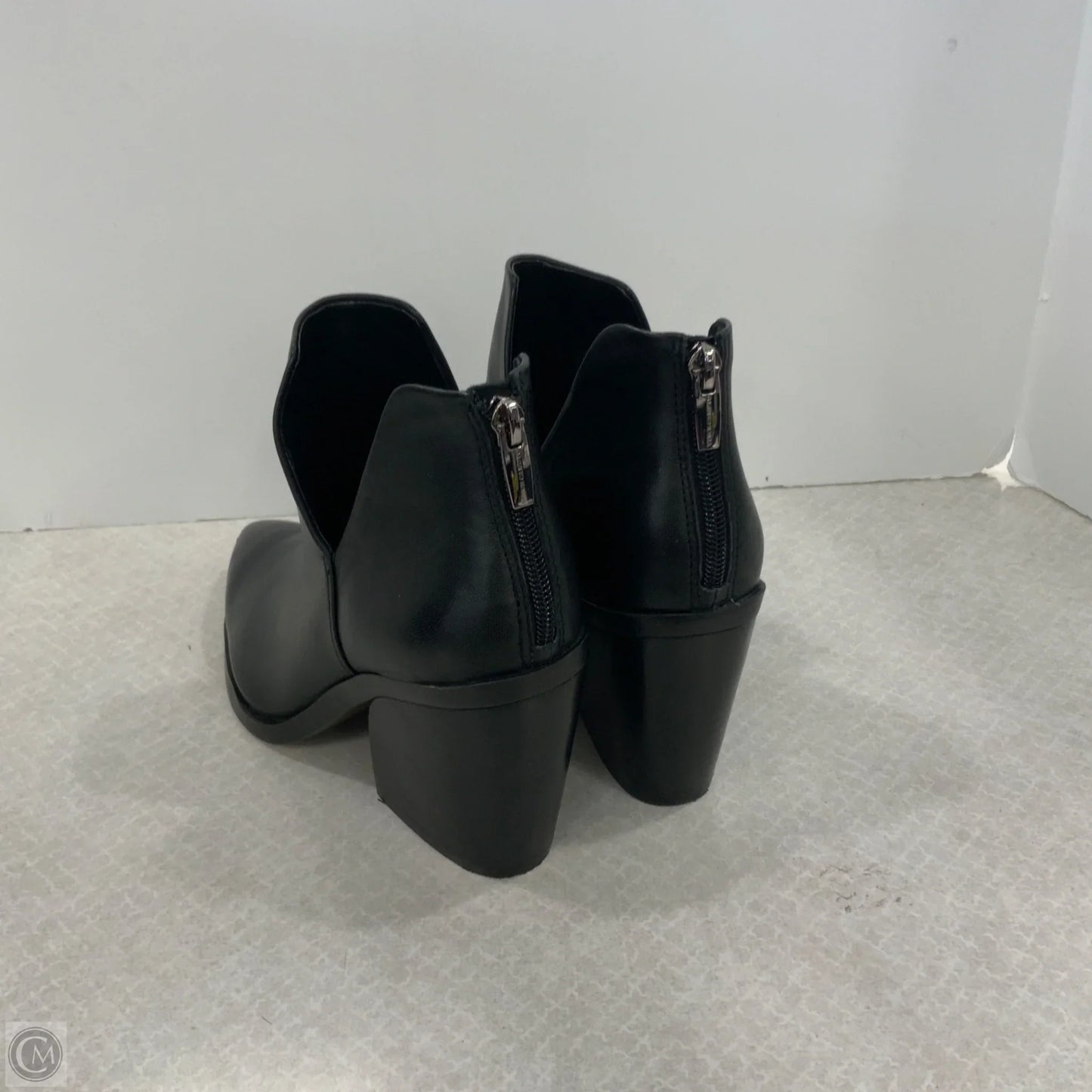 Boots Ankle Heels By Vince Camuto In Black, Size: 9.5