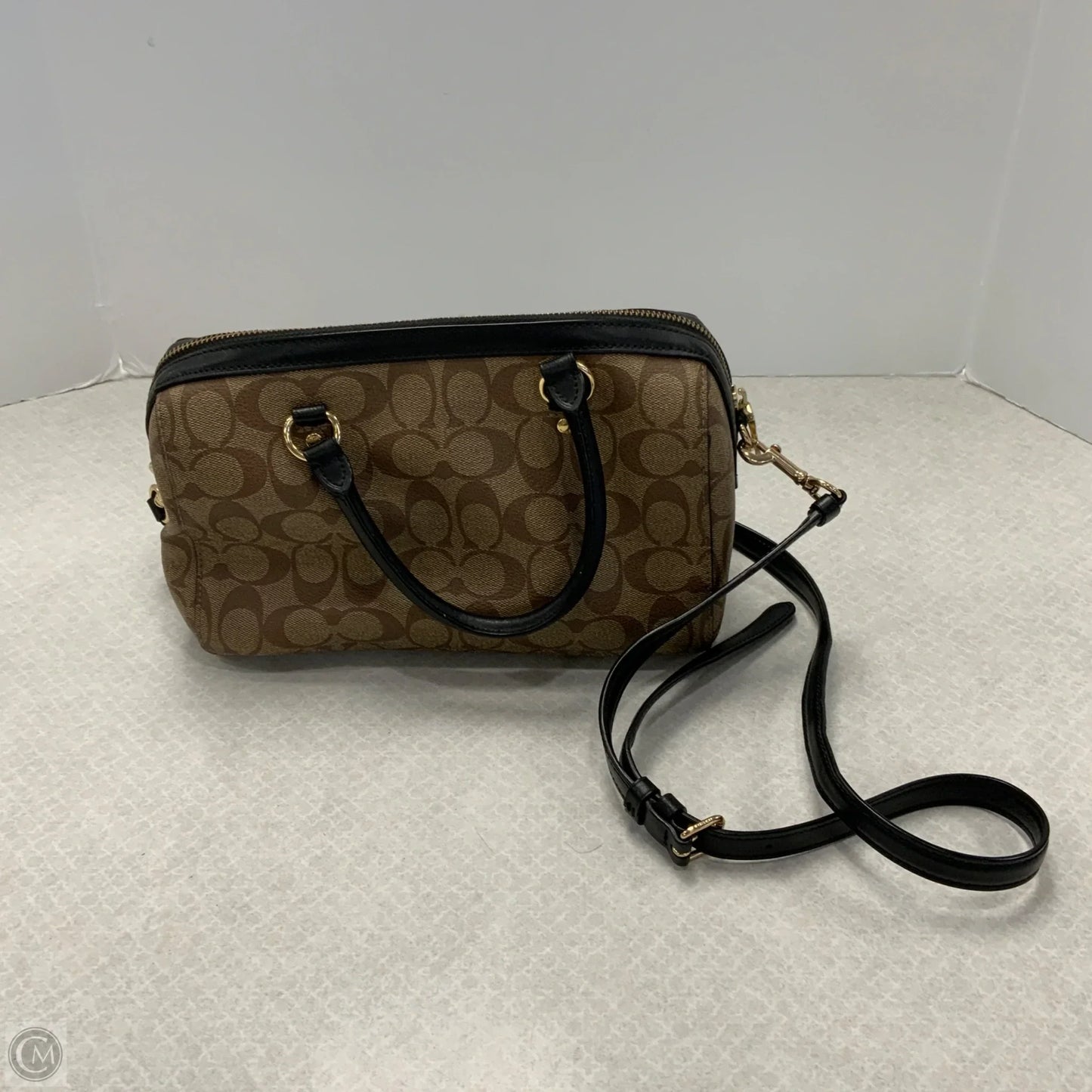 Handbag Designer By Coach, Size: Small