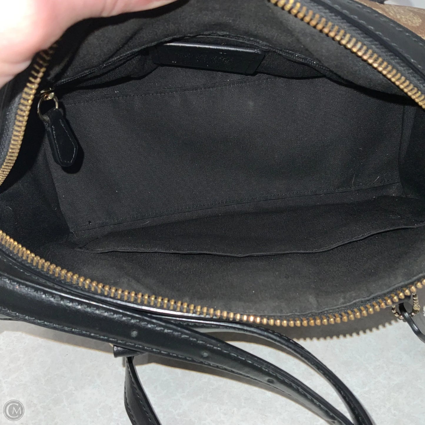 Handbag Designer By Coach, Size: Small