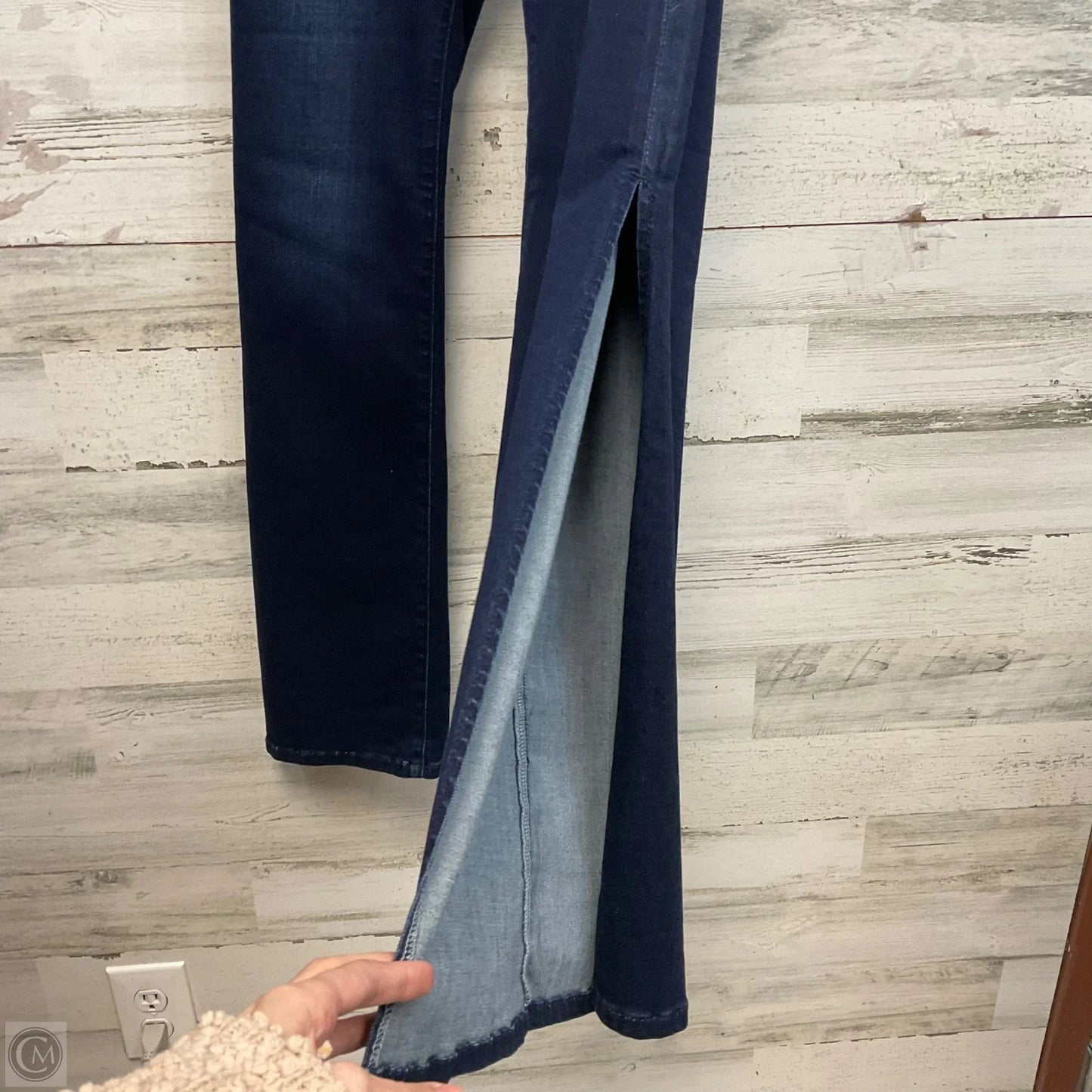 Jeans Boot Cut By Ethyl In Blue Denim, Size: 4