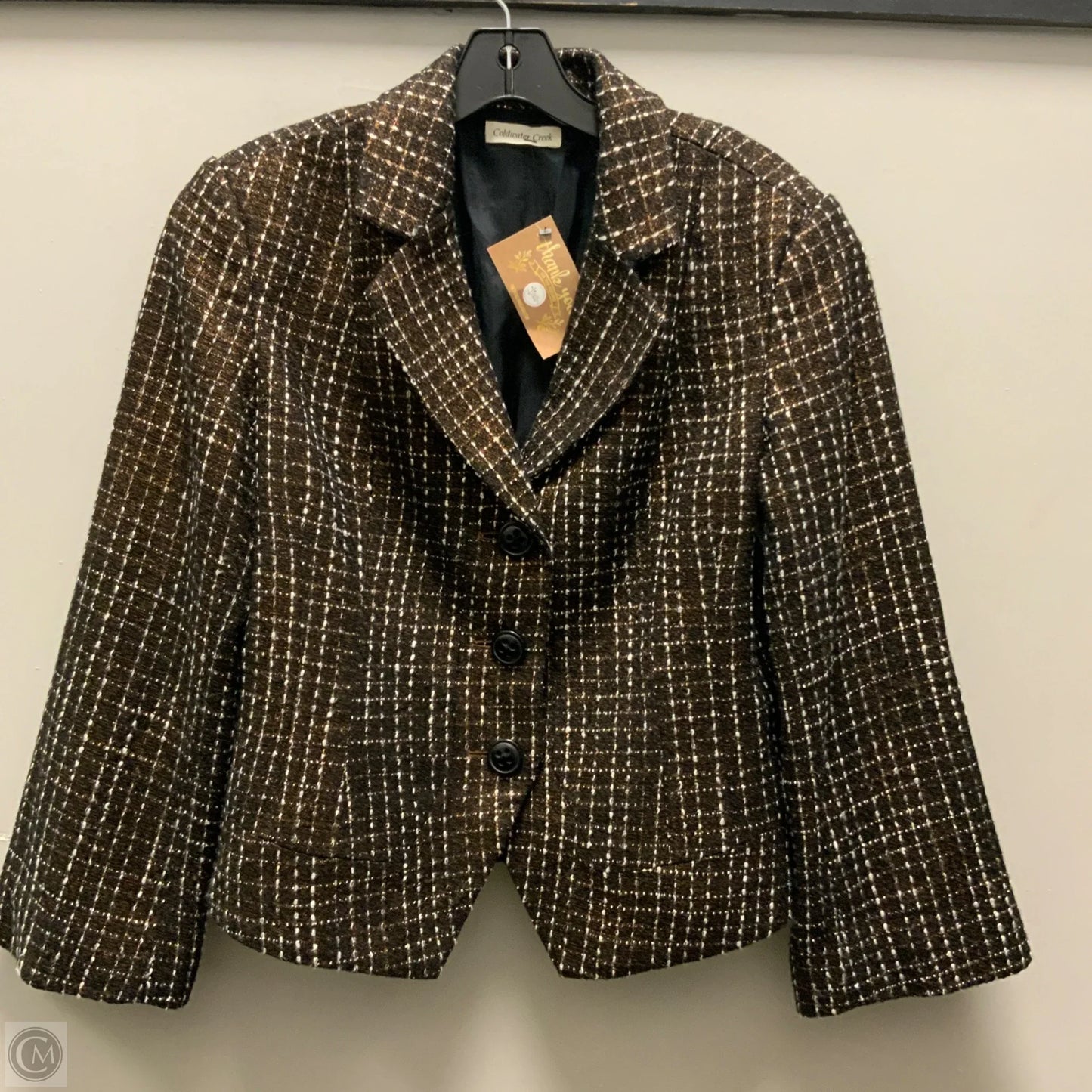 Blazer By Coldwater Creek In Brown, Size: L