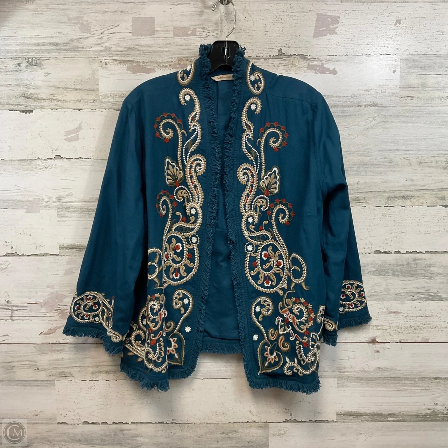 Jacket Other By Soft Surroundings In Blue, Size: L
