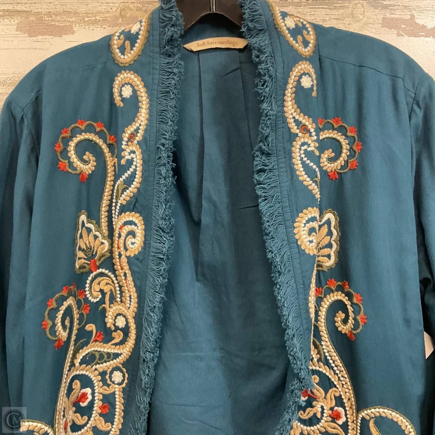 Jacket Other By Soft Surroundings In Blue, Size: L
