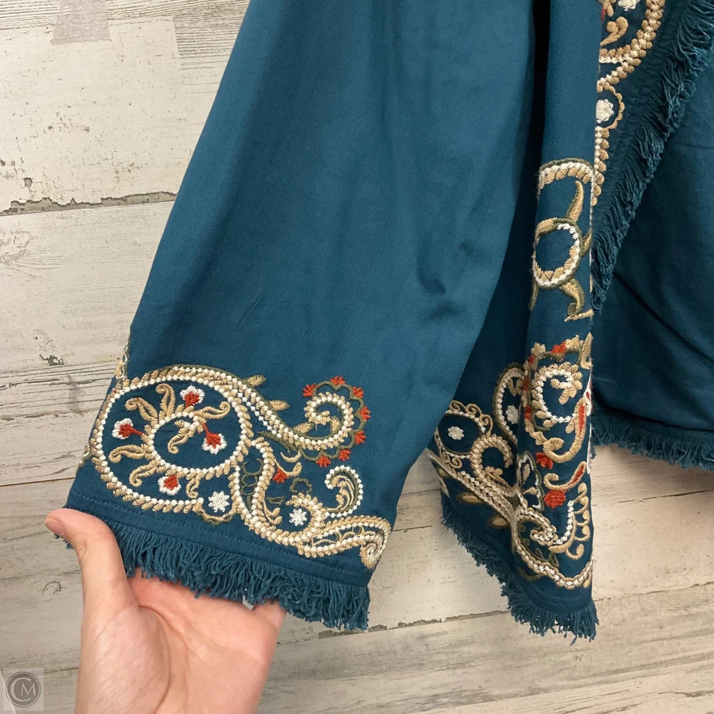 Jacket Other By Soft Surroundings In Blue, Size: L