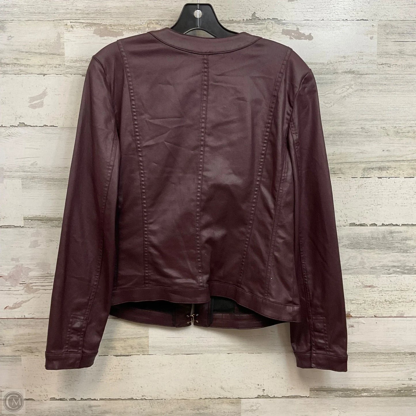 Jacket Other By White House Black Market In Maroon, Size: L