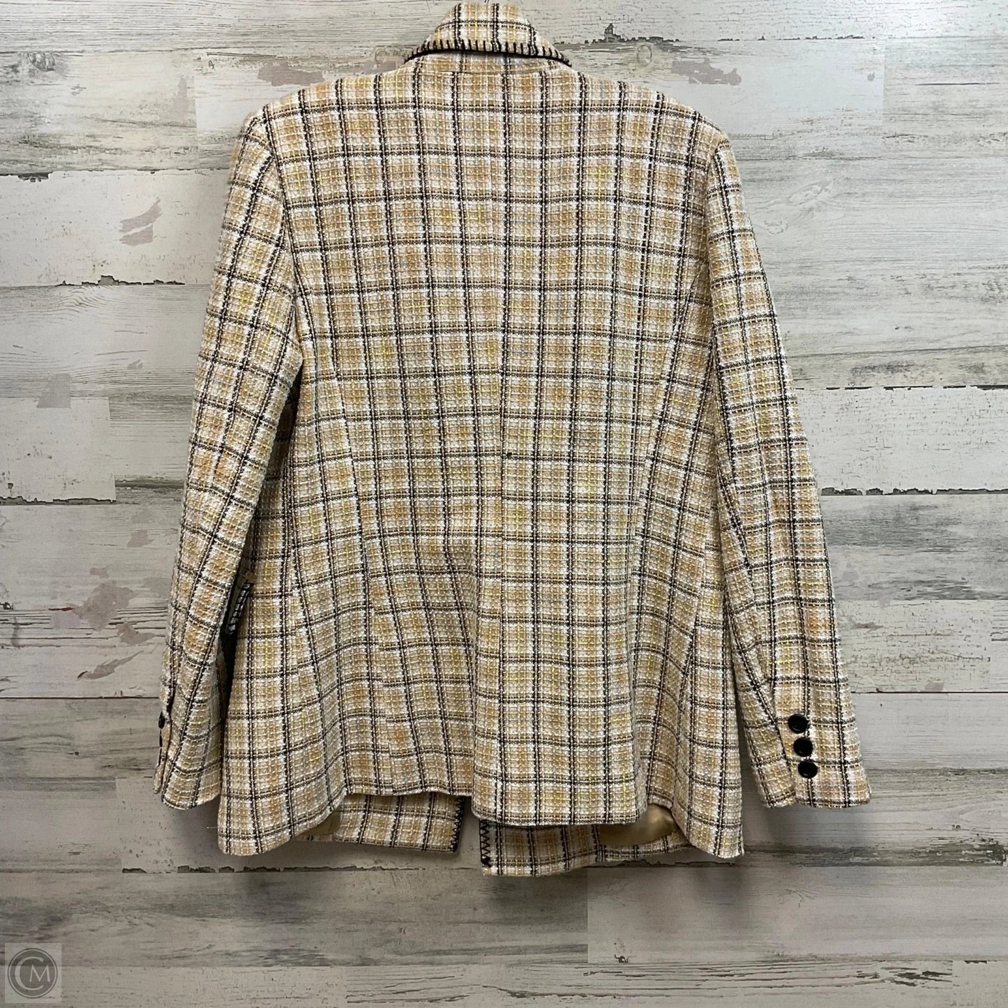 Blazer By Fate In Cream, Size: M