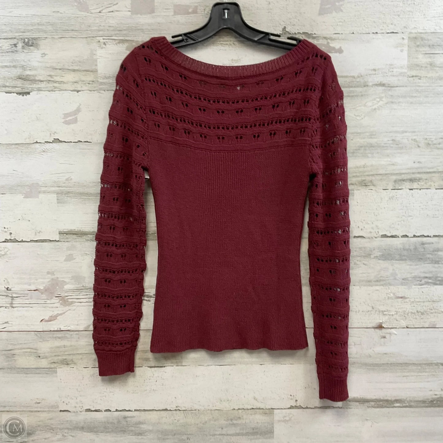 Sweater By White House Black Market In Maroon, Size: M