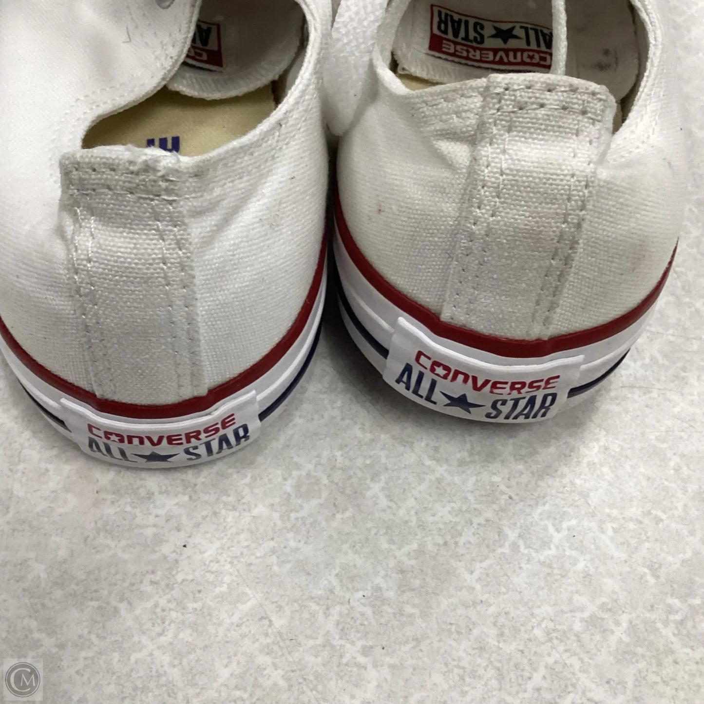 Shoes Athletic By Converse In White, Size: 10.5