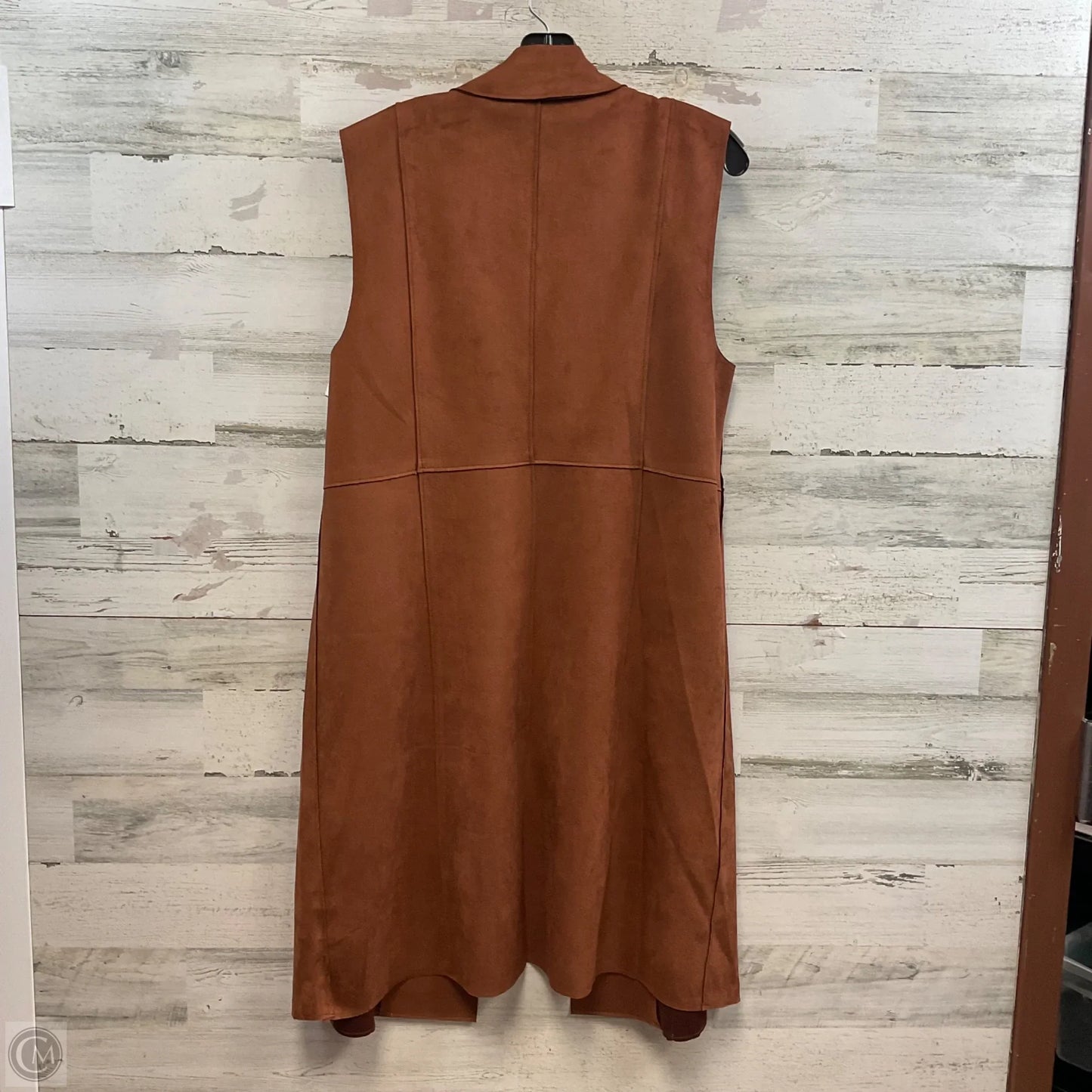 Vest Other By Joan Vass In Brown, Size: L