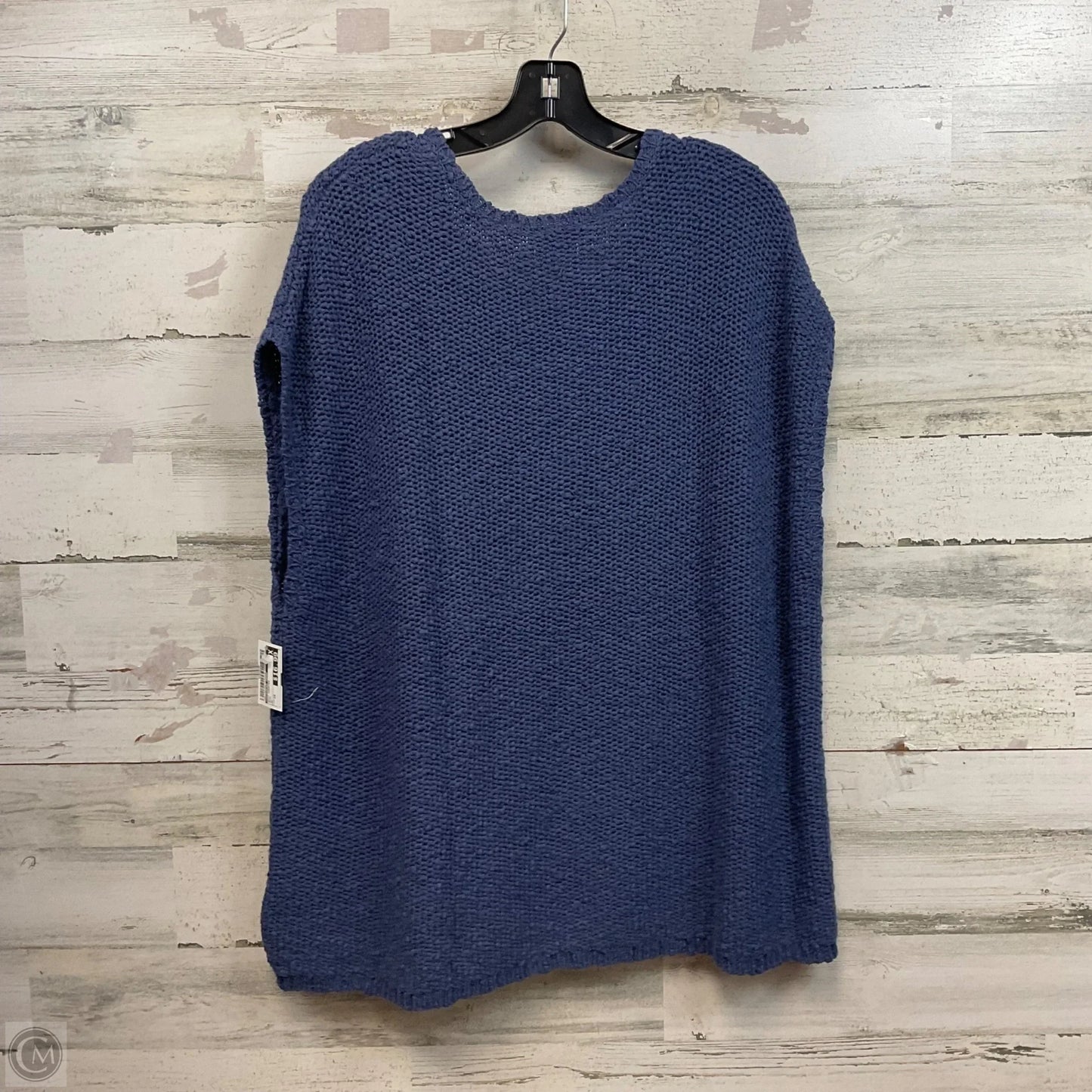 Vest Sweater By Coldwater Creek In Blue, Size: 2x