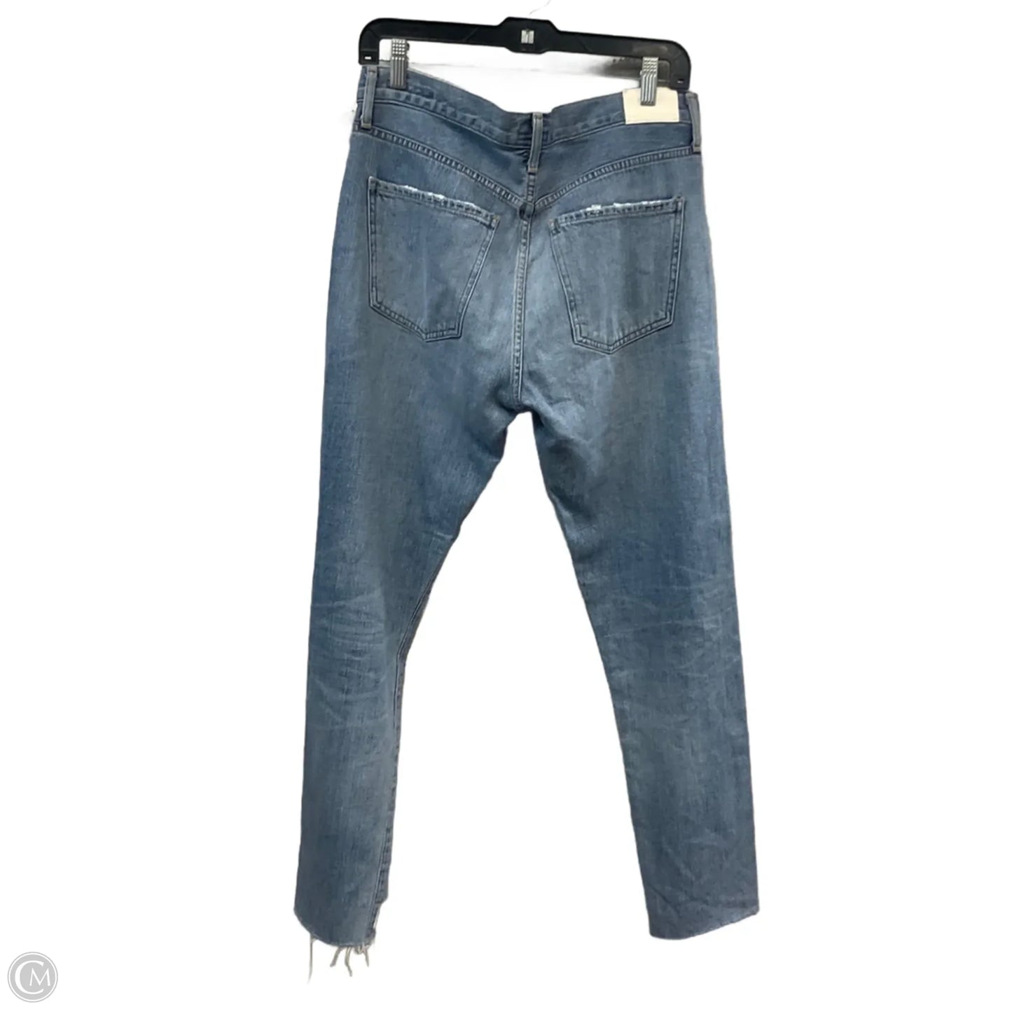 Jeans Straight By Citizens Of Humanity In Blue Denim, Size: 8