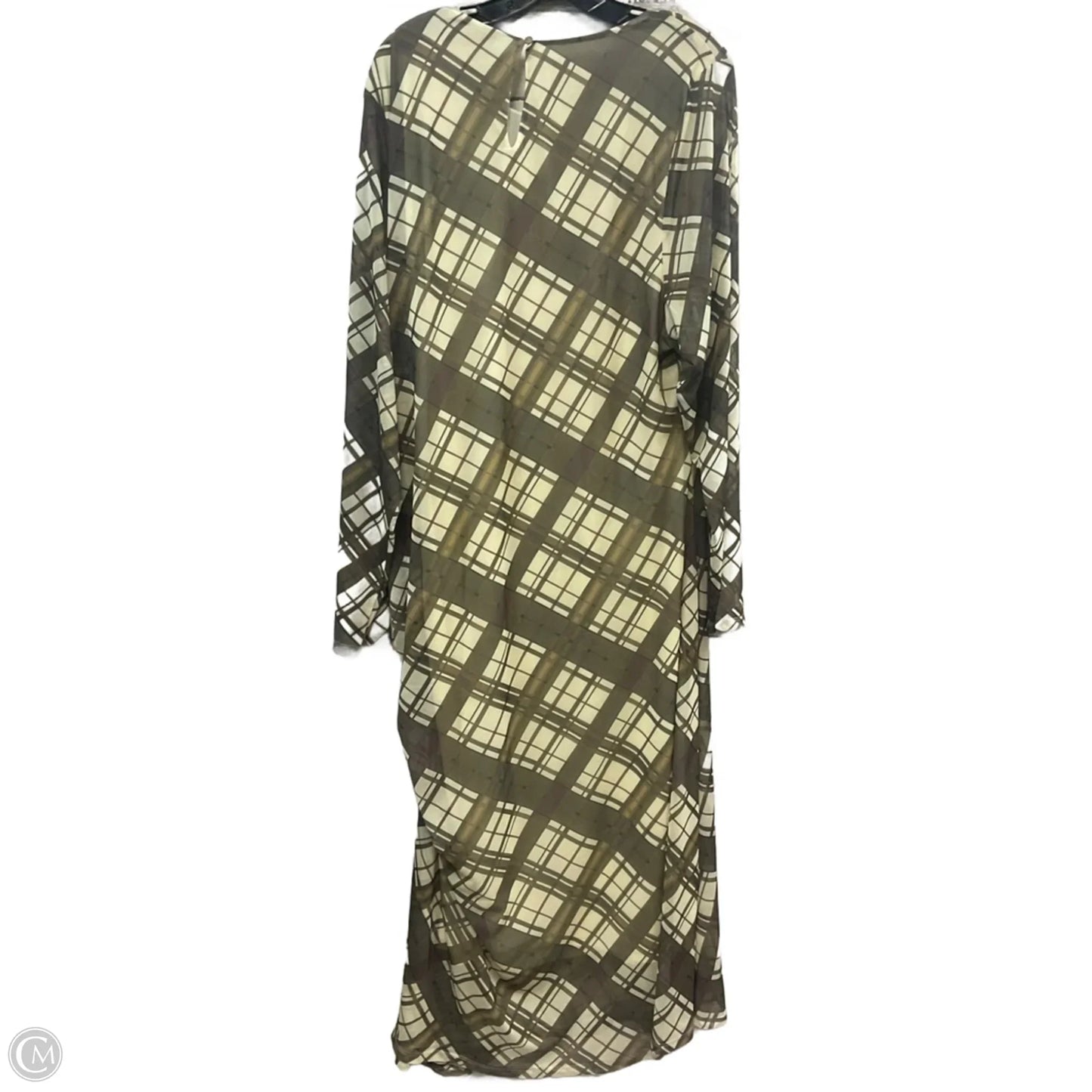 Dress Casual Maxi By Anthropologie In Green, Size: 3x