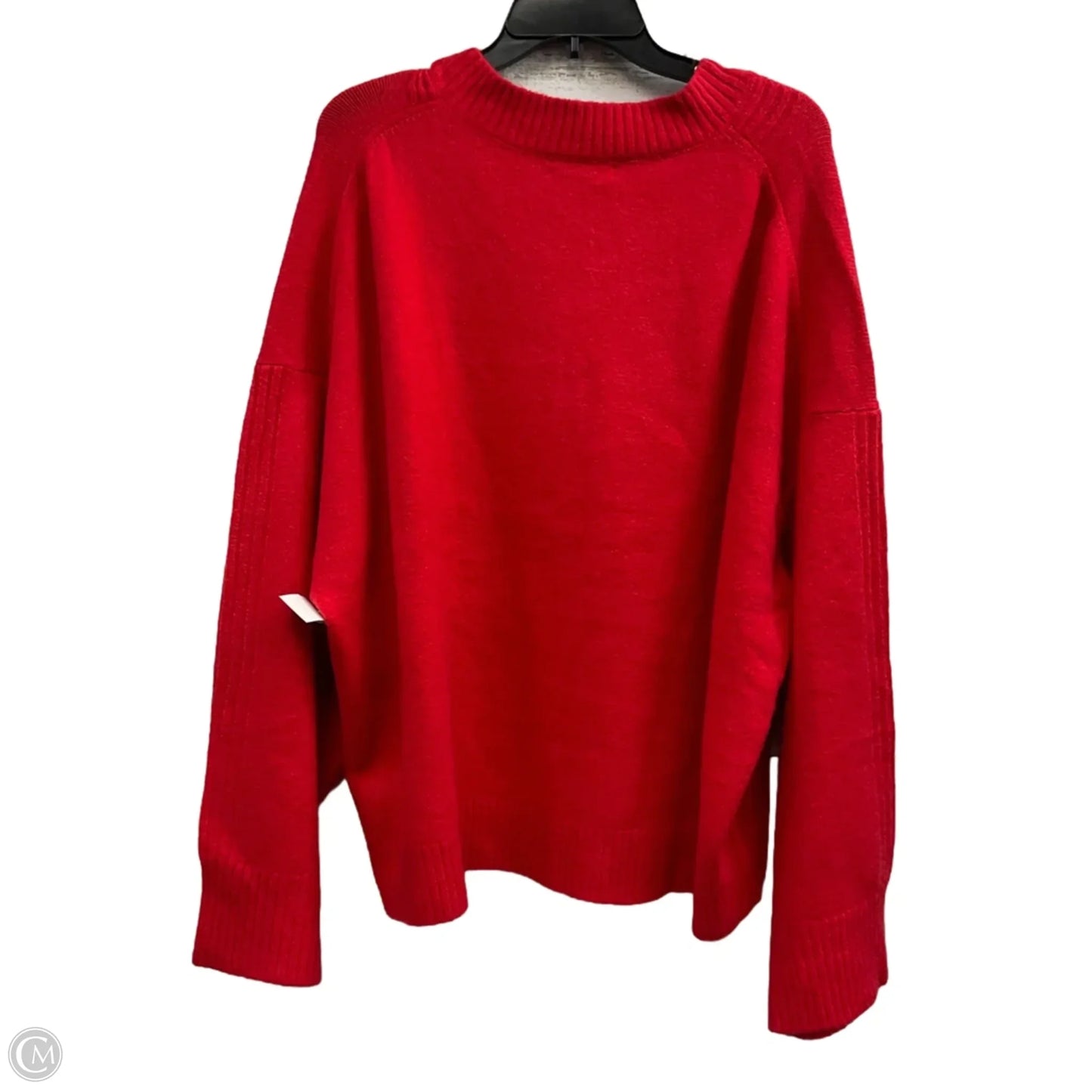 Sweater By J. Crew In Red, Size: 2x