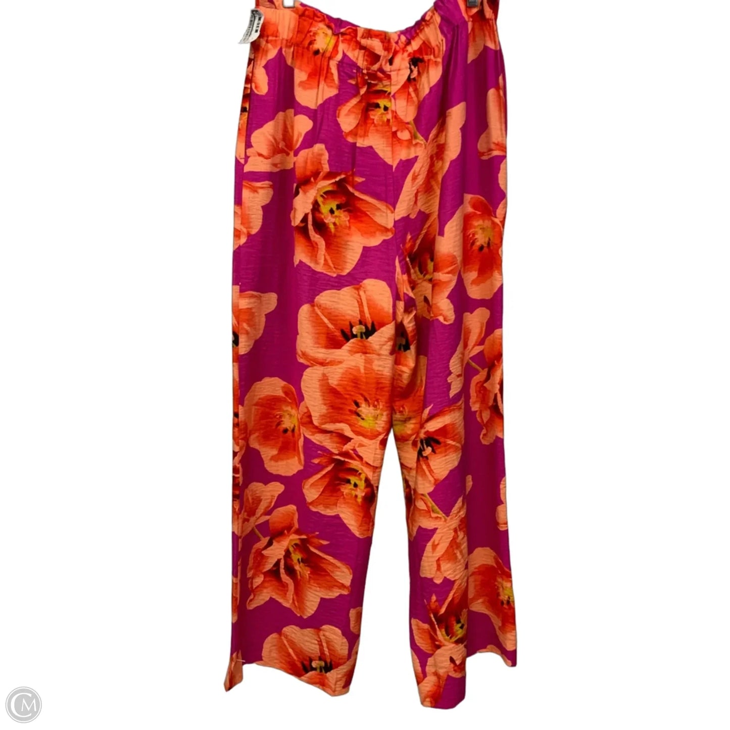 Pants Wide Leg By Chicos In Pink, Size: 10