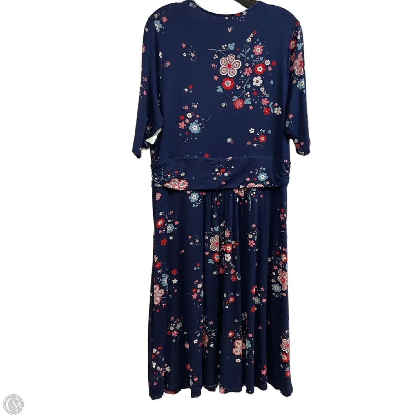 Dress Casual Midi By Boden In Blue, Size: L