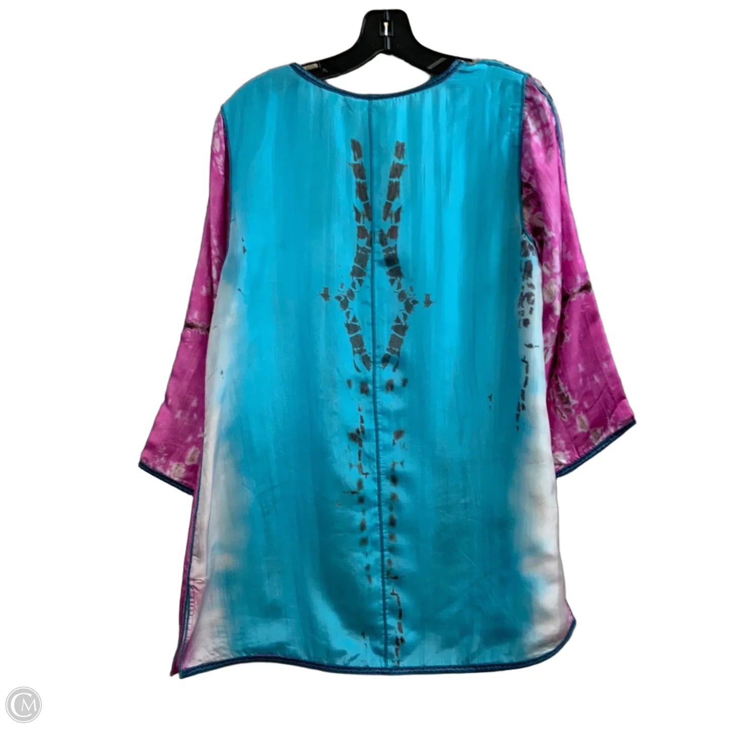 Tunic 3/4 Sleeve By Soft Surroundings In Purple, Size: M