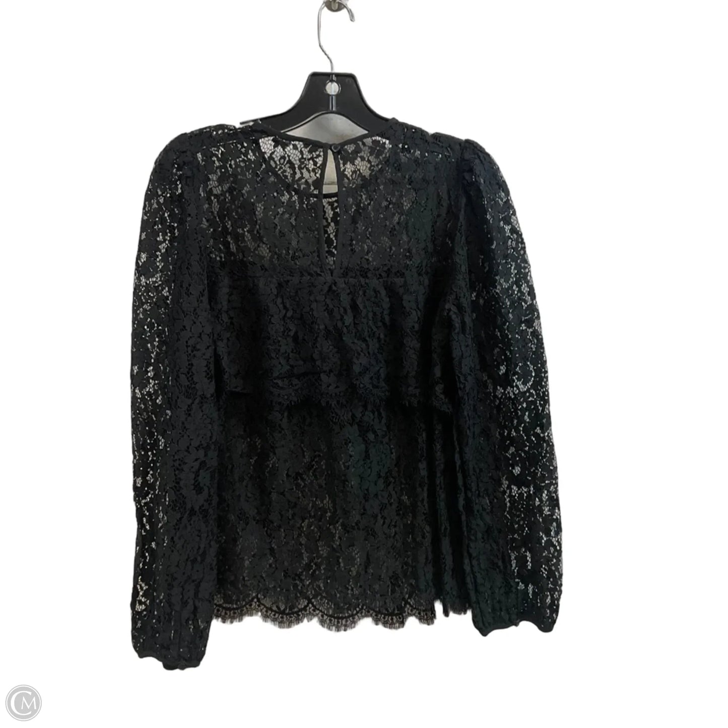 Blouse Long Sleeve By Wilfred In Black, Size: M
