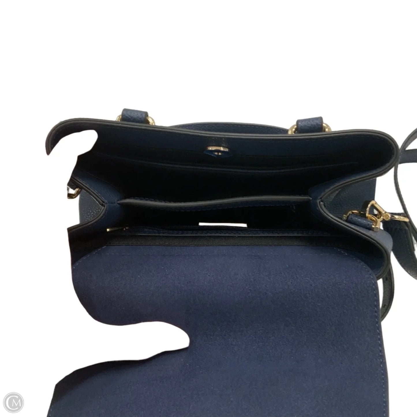 Handbag Leather By Cromia, Size: Small