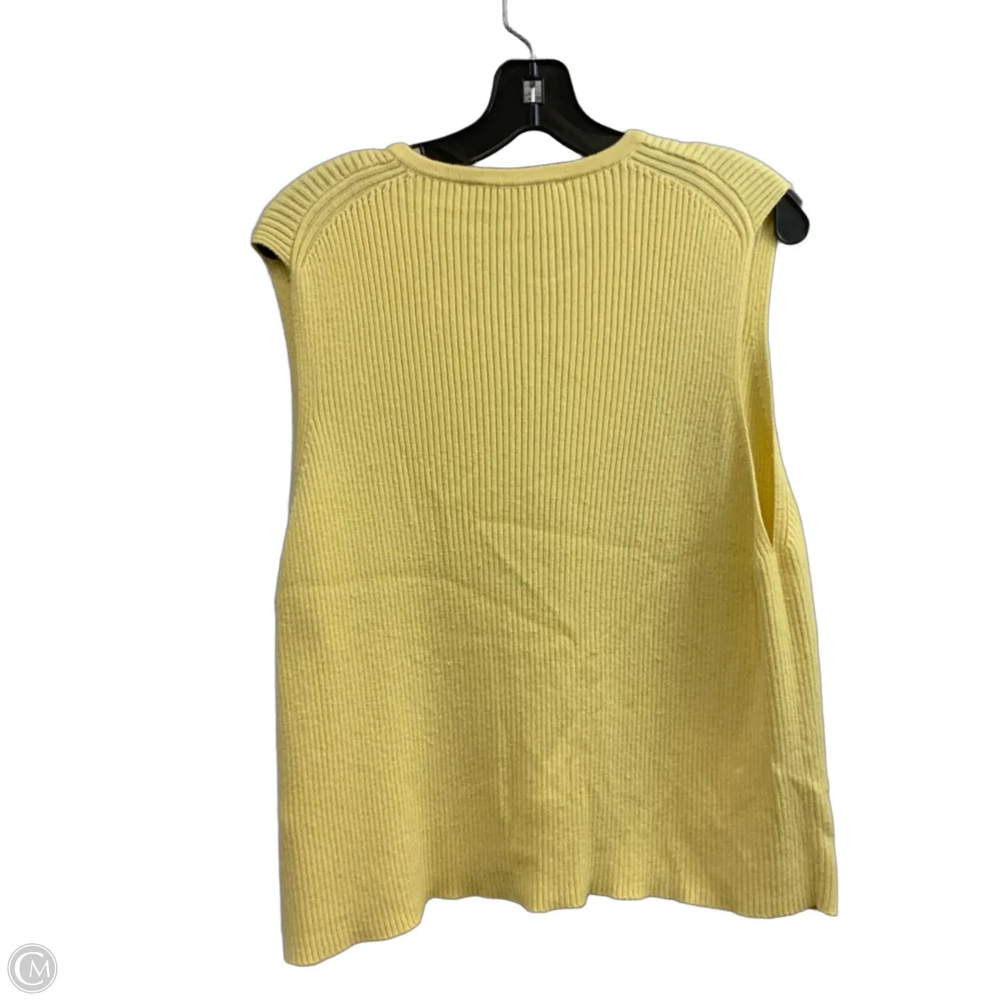 Vest Sweater By Abercrombie And Fitch In Yellow, Size: Xl