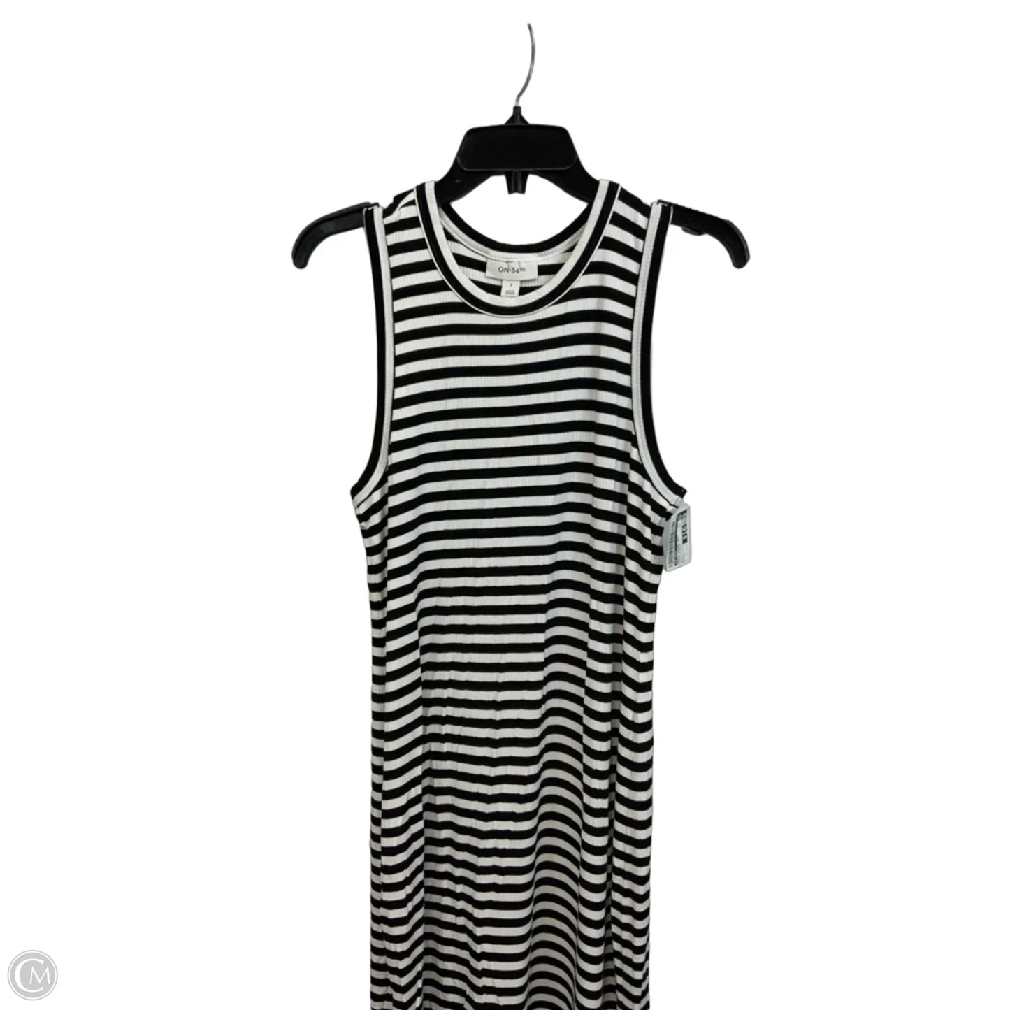 Dress Casual Maxi By On 34th In Black & White, Size: L