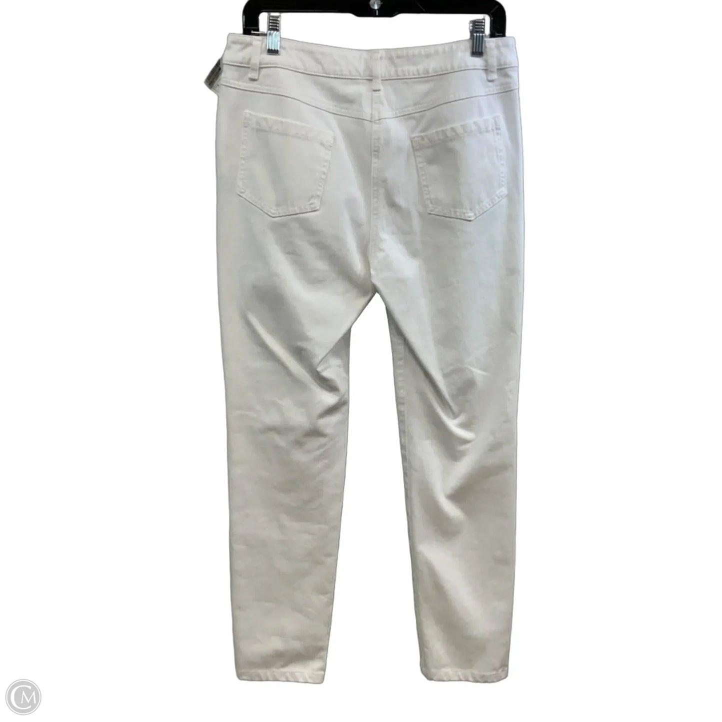 Jeans Skinny By J Mclaughlin In White Denim, Size: 8