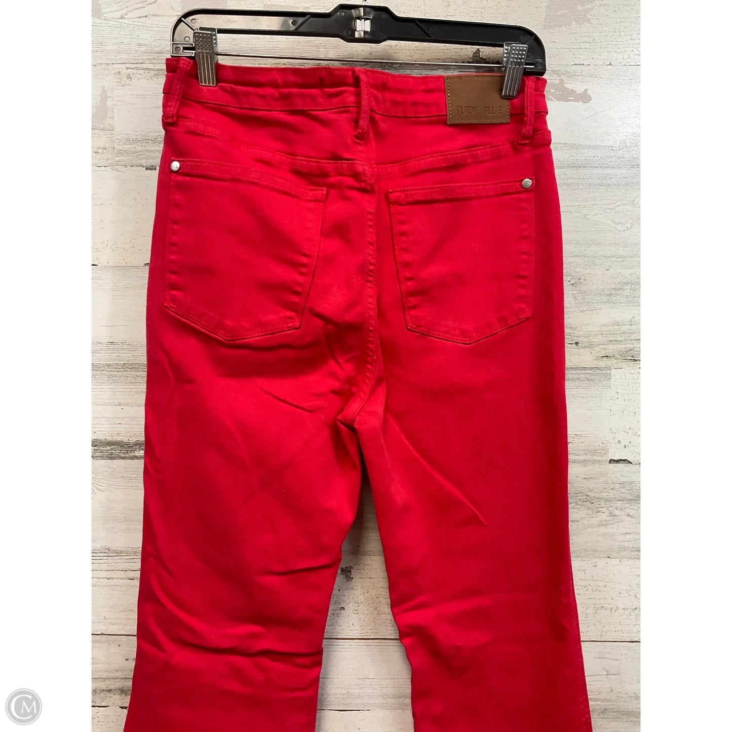 Pants Wide Leg By Judy Blue In Red, Size: 10
