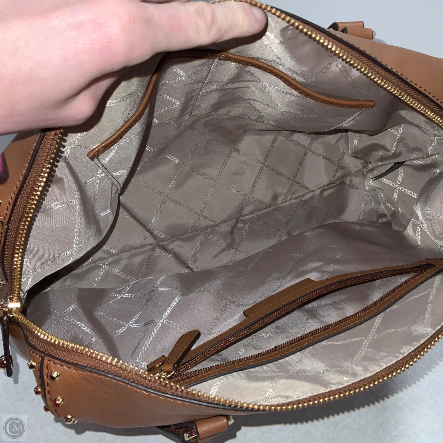 Handbag Designer By Michael Kors, Size: Large