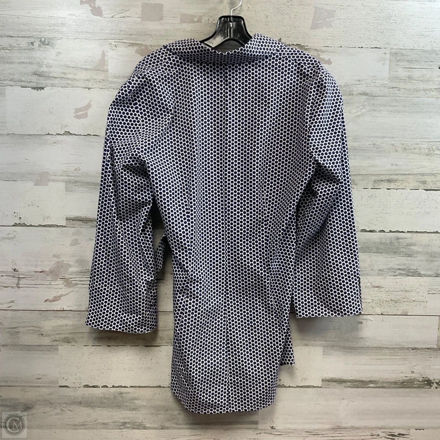 Top Long Sleeve By FINLEY In Blue, Size: Xl