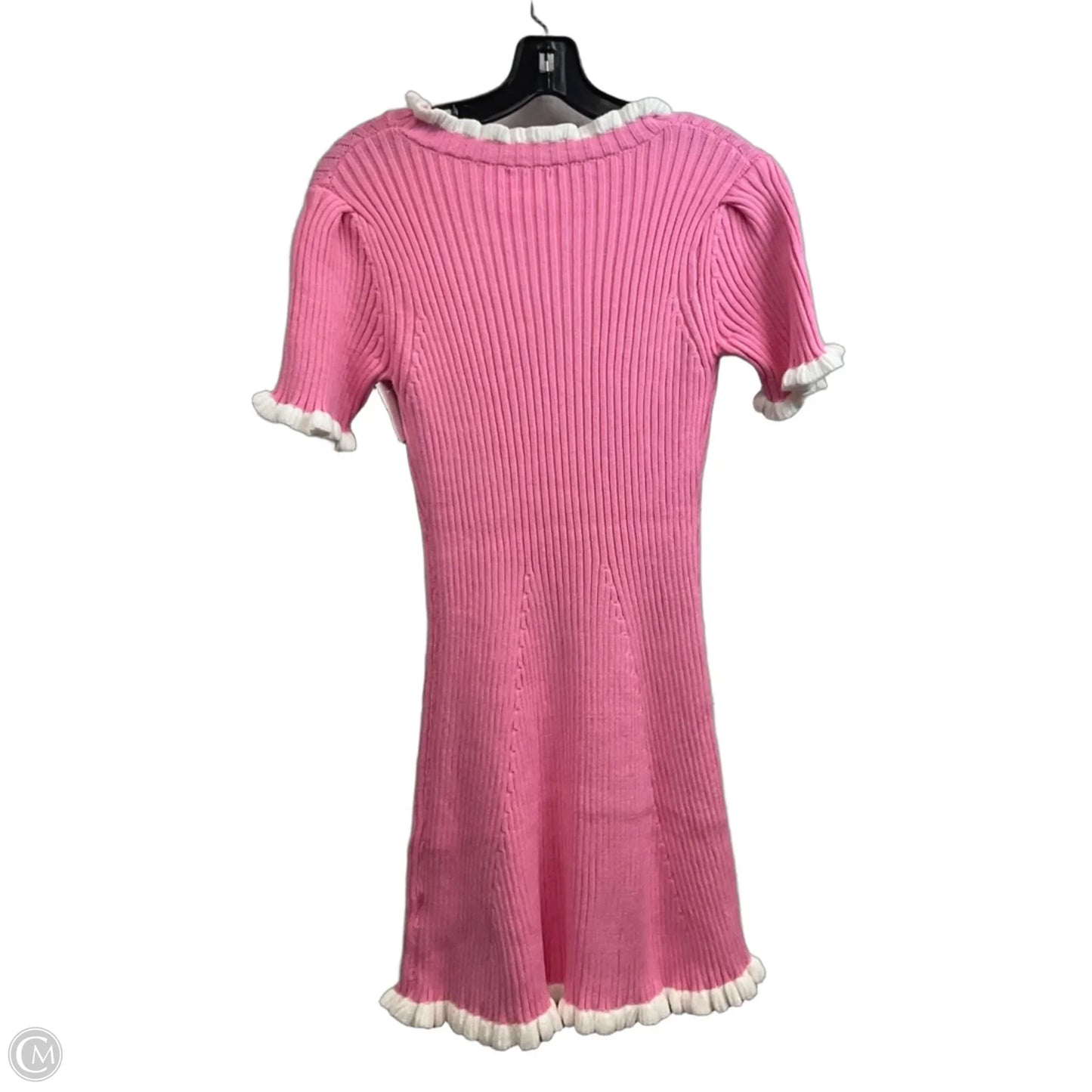 Dress Sweater By SO ME In Pink, Size: M