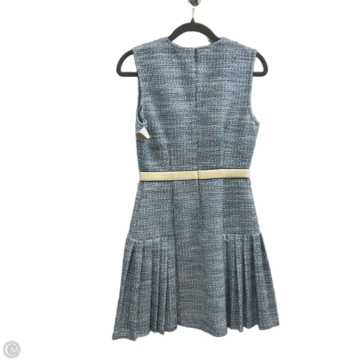 Dress Work By Current Air In Blue & Cream, Size: Xs