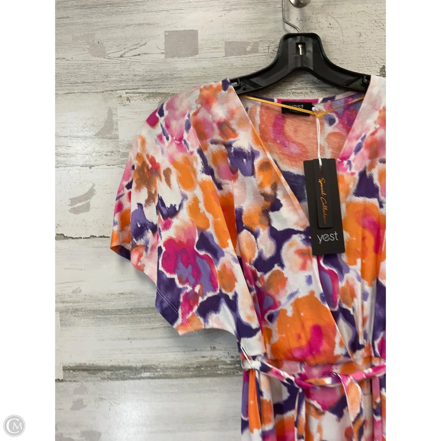 Dress Casual Short By Yest In Orange, Size: Xs
