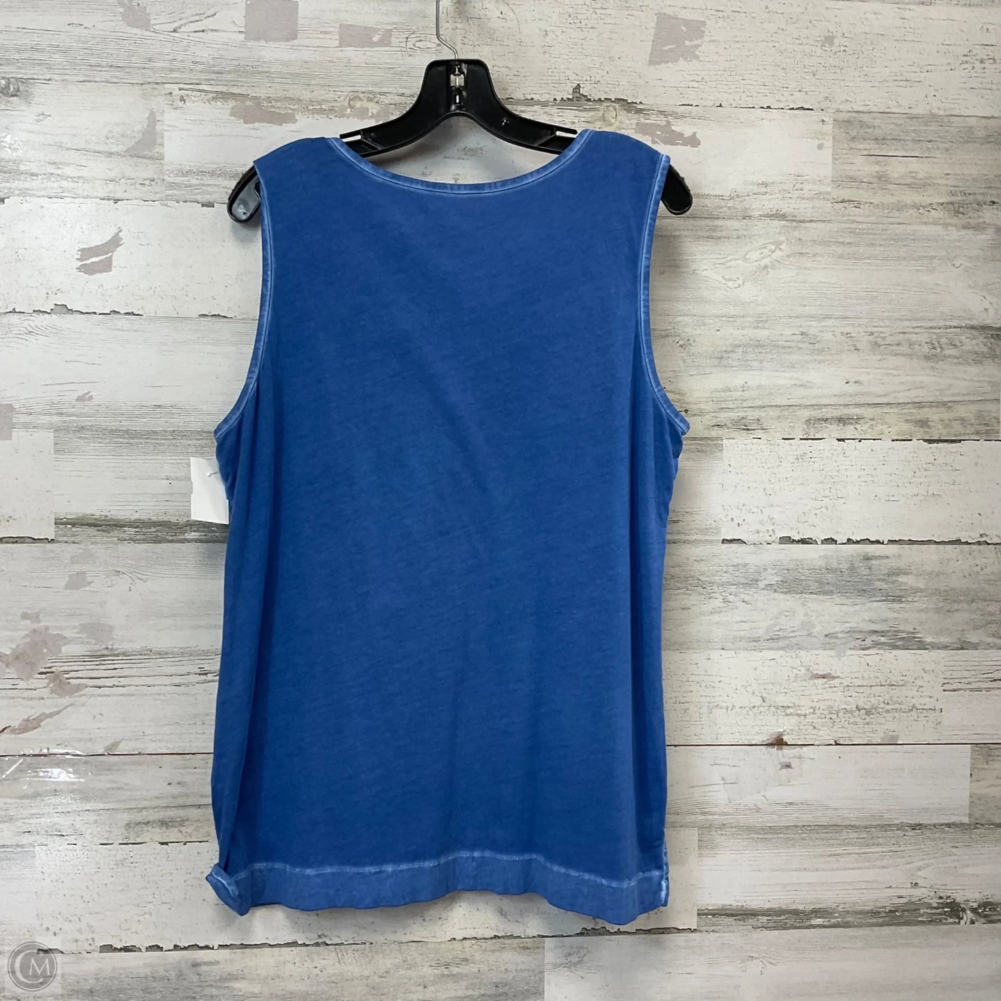Top Sleeveless By Orvis In Blue, Size: M
