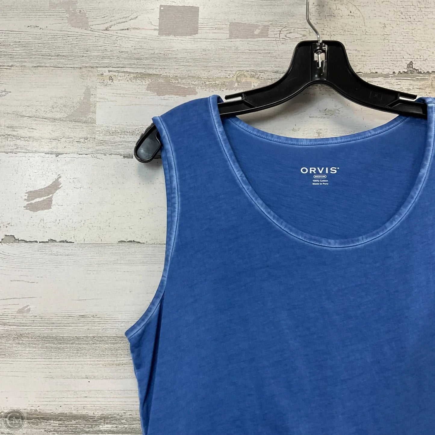 Top Sleeveless By Orvis In Blue, Size: M