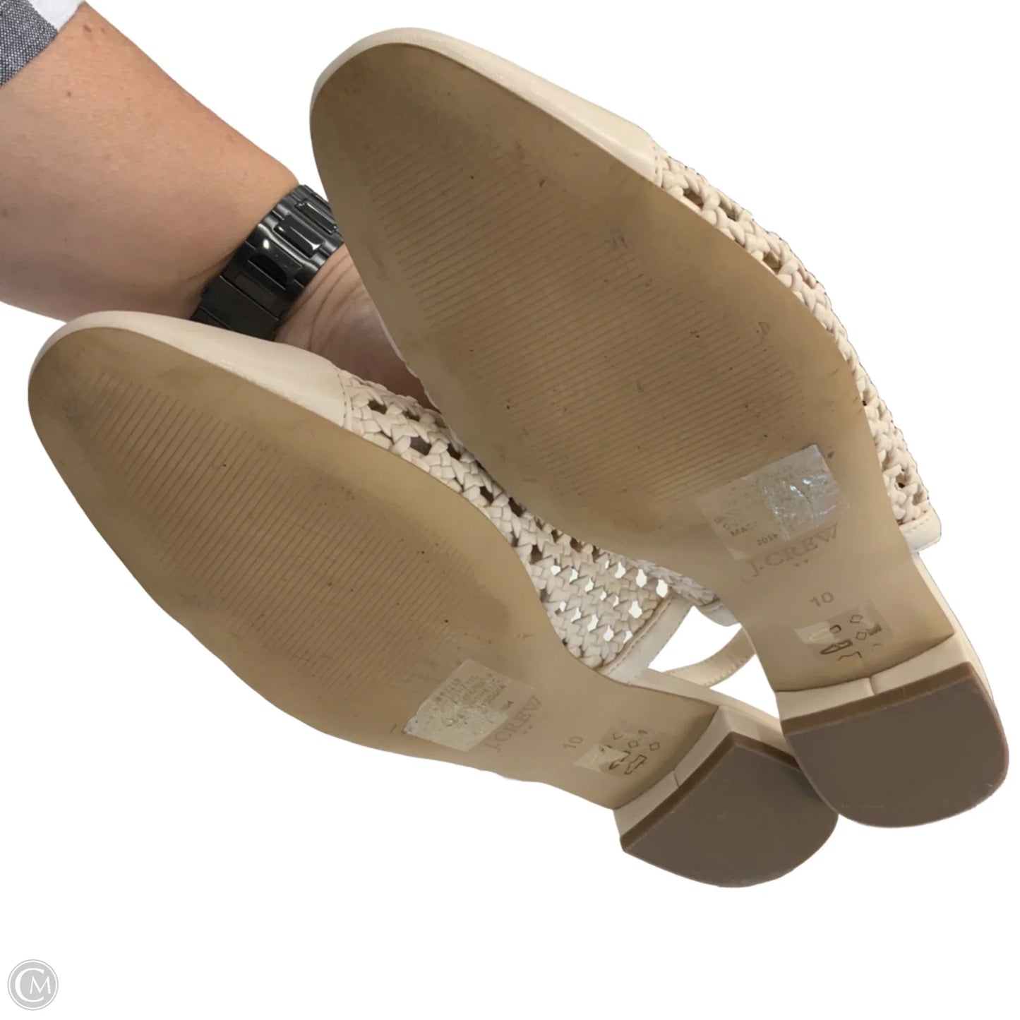 Shoes Flats By J. Crew In Cream, Size: 10