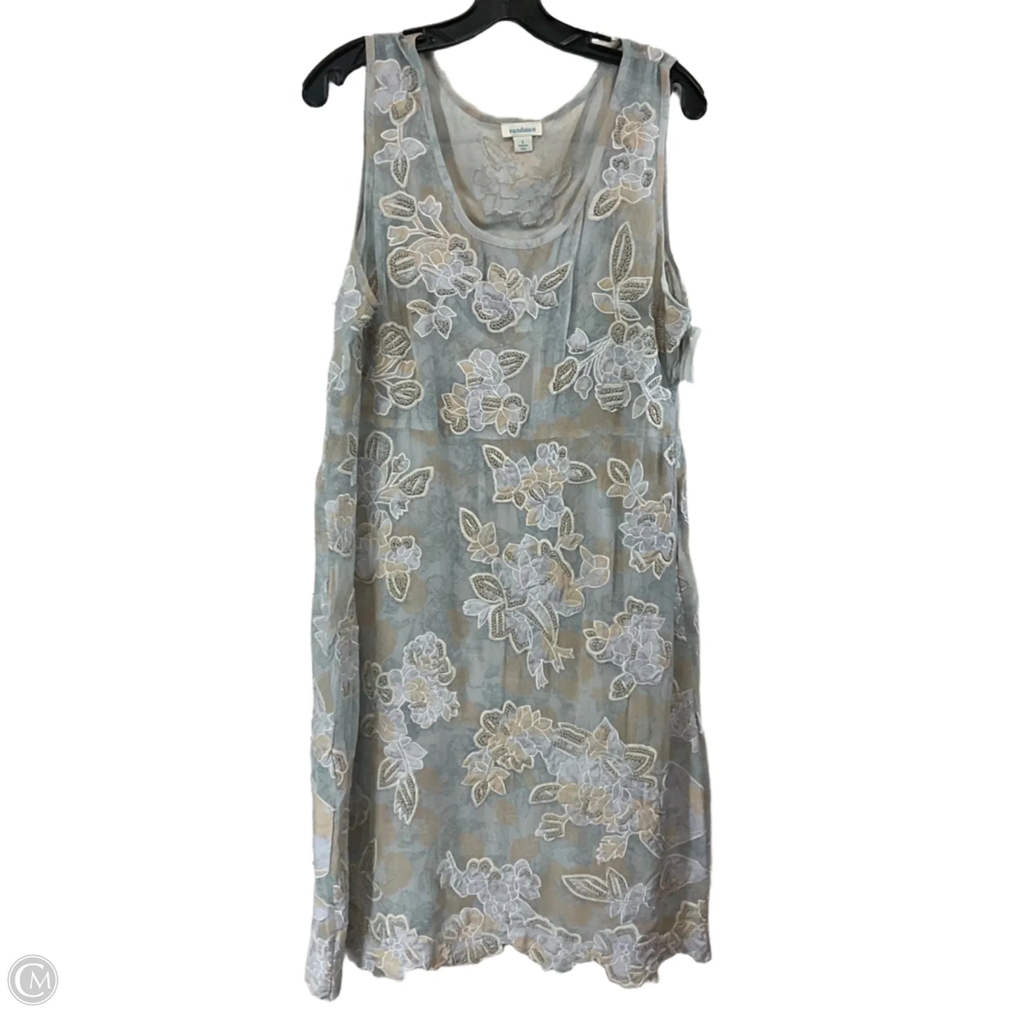 Dress Casual Midi By Sundance In Blue, Size: L