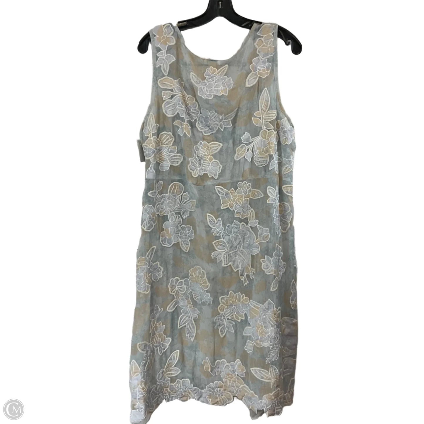 Dress Casual Midi By Sundance In Blue, Size: L
