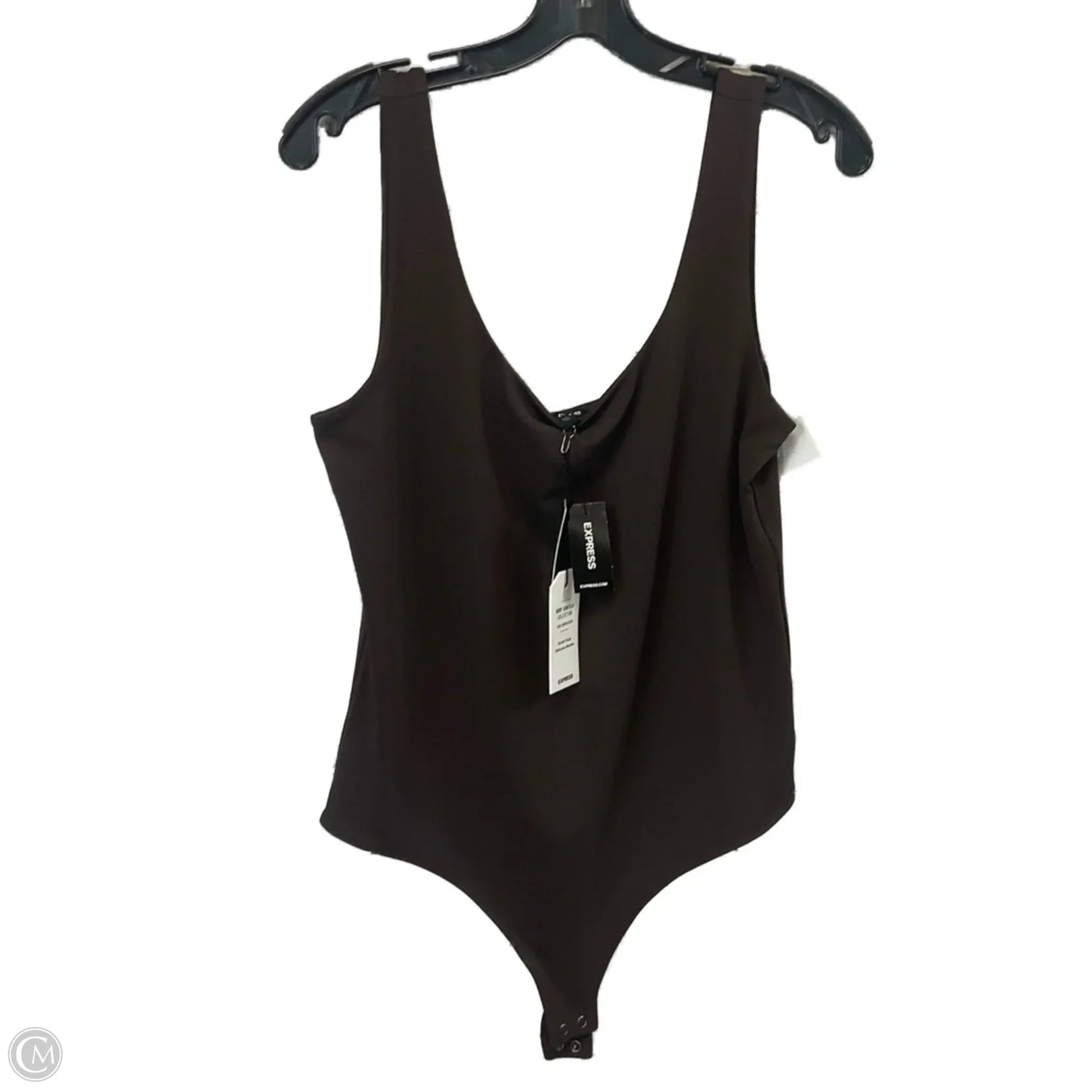 Bodysuit By Express In Brown, Size: L