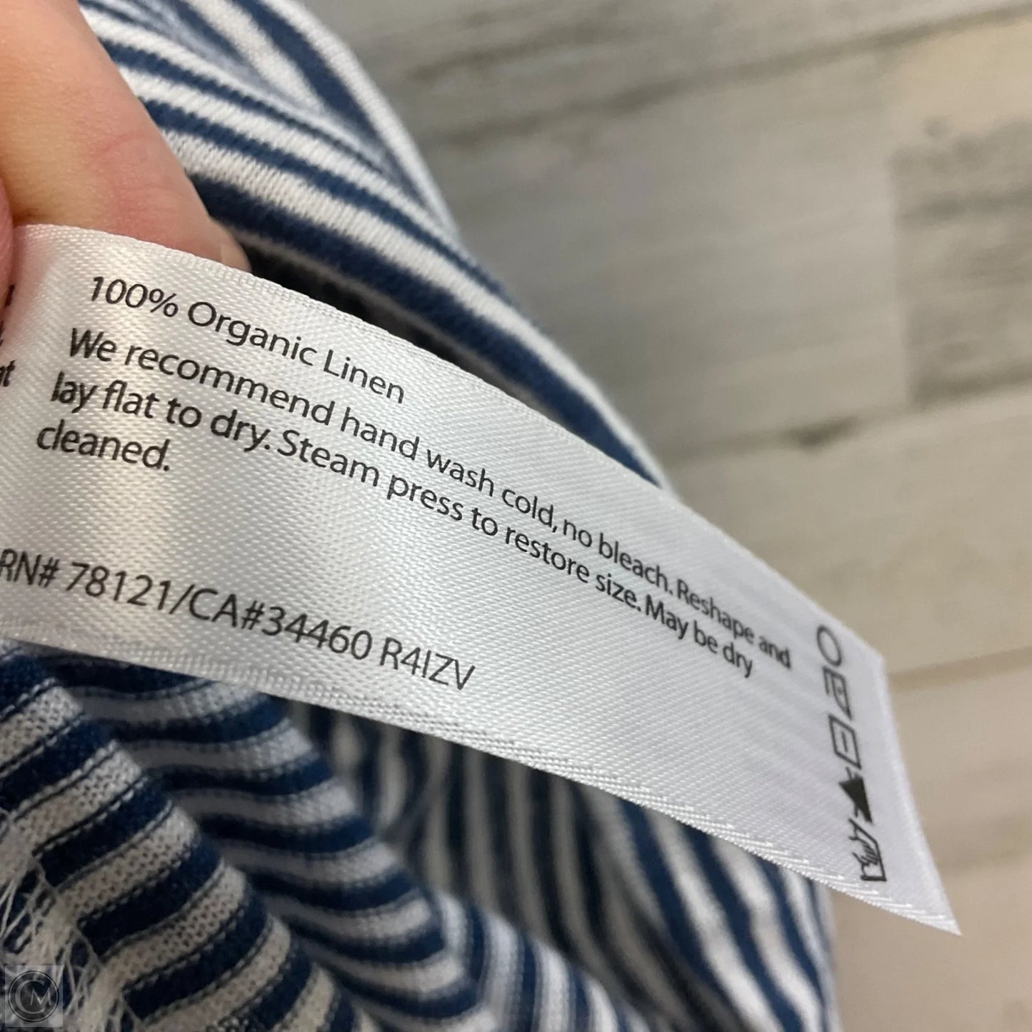 Top Sleeveless By Eileen Fisher In Blue, Size: Xs