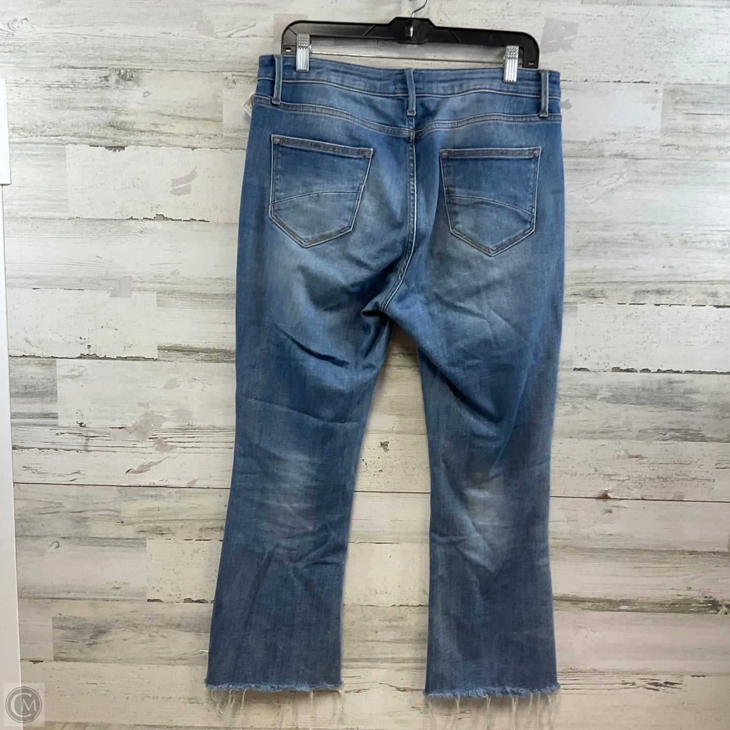 Jeans Wide Leg By Driftwood In Blue Denim, Size: 12