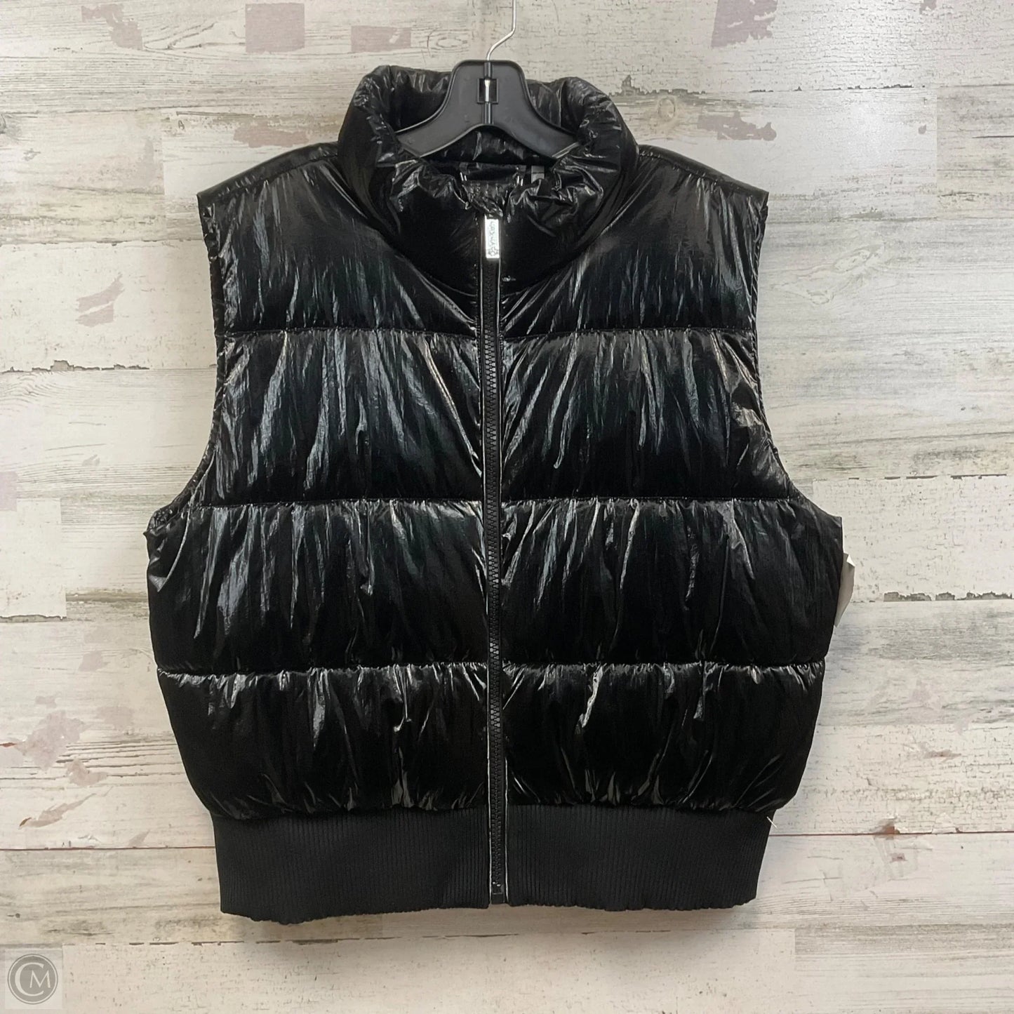 Vest Puffer & Quilted By Calvin Klein In Black, Size: Xl