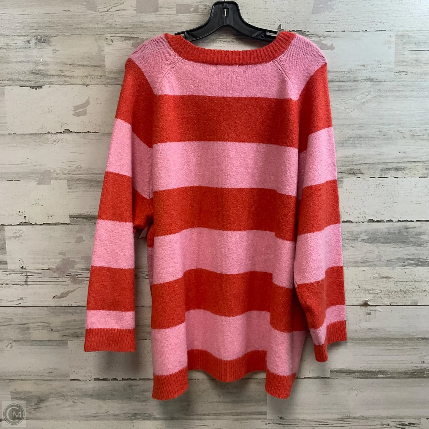 Sweater By Bp In Orange, Size: 3x