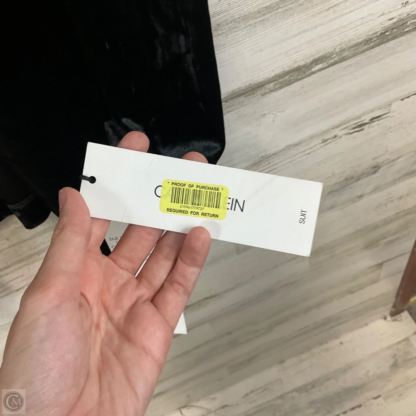 Blazer By Calvin Klein In Black, Size: 14