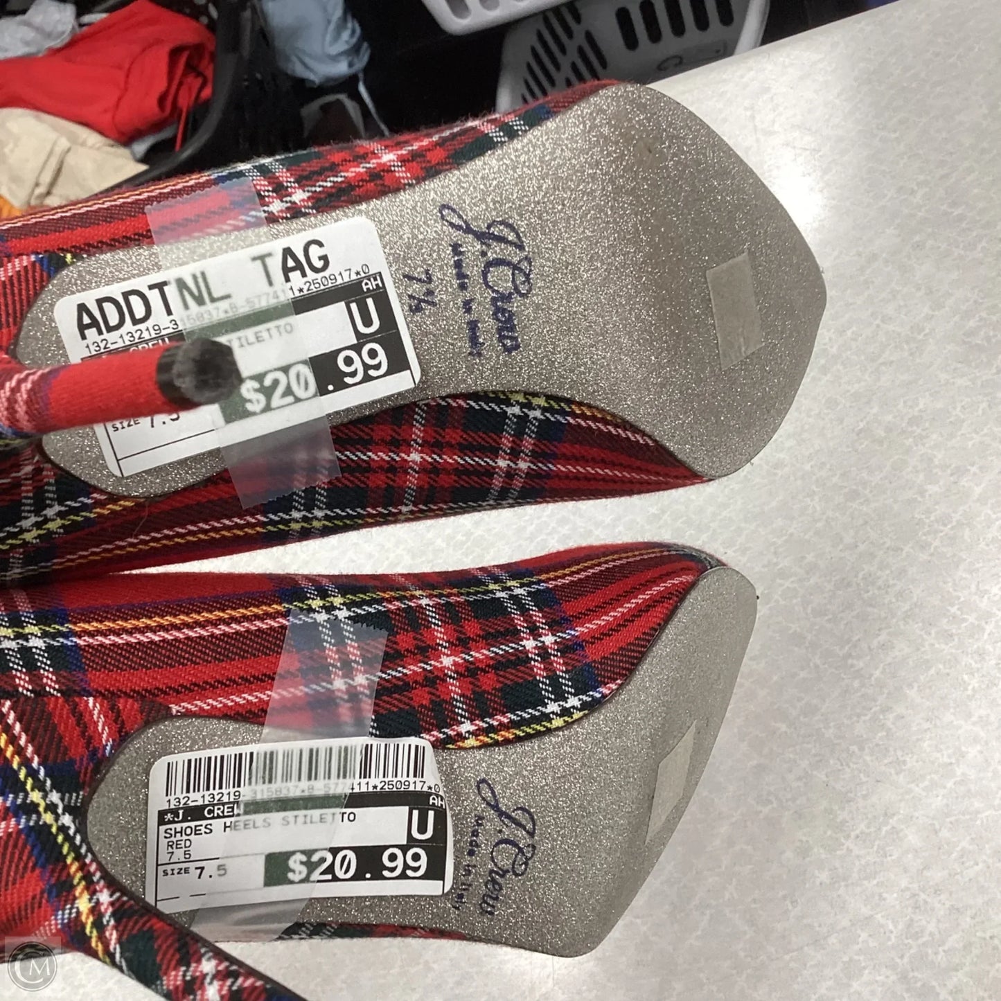 Shoes Heels Stiletto By J. Crew In Red, Size: 7.5